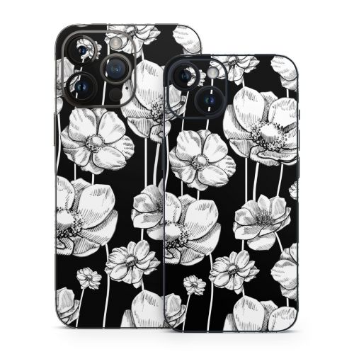 Striped Blooms iPhone 14 Series Skin