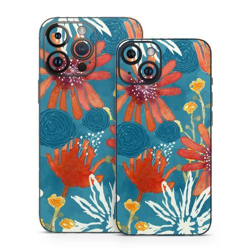 Sunbaked Blooms iPhone 14 Series Skin