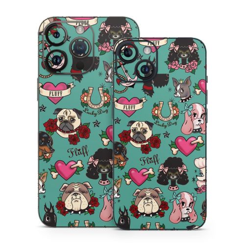 Tattoo Dogs iPhone 14 Series Skin