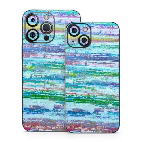 Textured Stripes iPhone 14 Series Skin