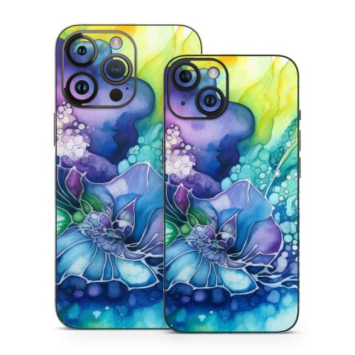 Watercolor Flora iPhone 14 Series Skin