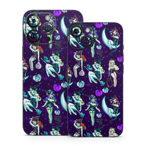 Witches and Black Cats iPhone 14 Series Skin