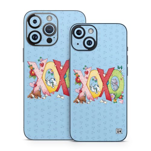 XOXO Puppies iPhone 14 Series Skin