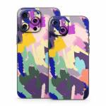 Abstract Scratches iPhone 15 Series Skin