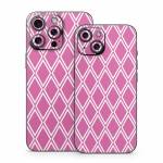 Pink Checks iPhone 15 Series Skin