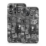 Distraction Tactic B&W iPhone 15 Series Skin