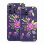 Folk Floral iPhone 15 Series Skin
