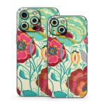 Golden Flowers iPhone 15 Series Skin