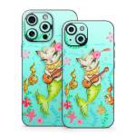 Merkitten with Ukelele iPhone 15 Series Skin
