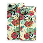 Panda Flowers iPhone 15 Series Skin