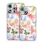 Pastel Butterflies iPhone 15 Series Skin