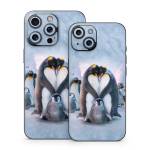 Penguin Heart iPhone 15 Series Skin