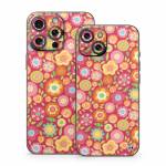 Flowers Squished iPhone 15 Series Skin