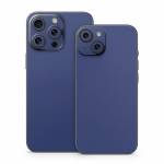 Solid State Cobalt iPhone 15 Series Skin