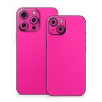 Solid State Malibu Pink iPhone 15 Series Skin