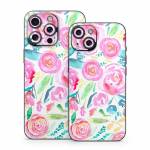 Watercolor Roses iPhone 15 Series Skin