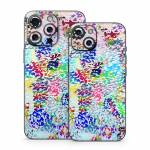 White Etching iPhone 15 Series Skin