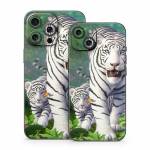 White Tigers iPhone 15 Series Skin