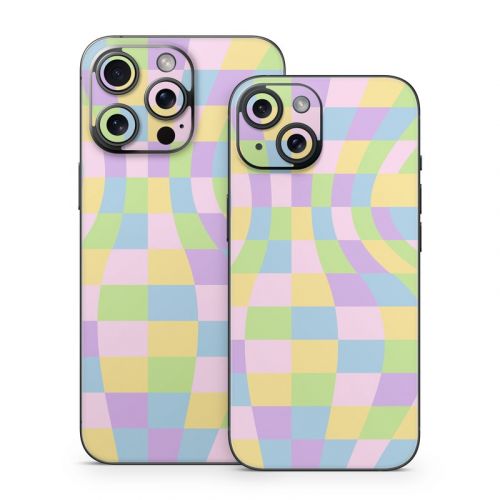 Bold Forms Warm iPhone 15 Series Skin
