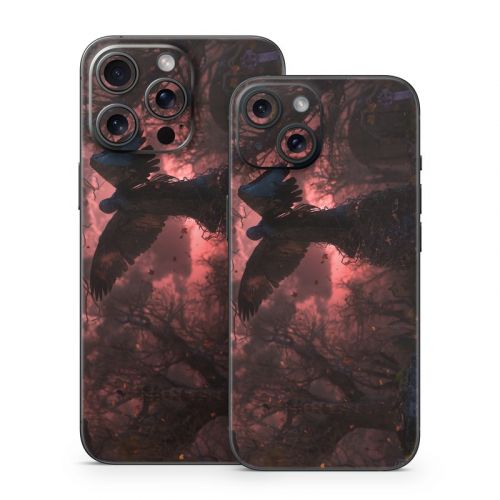 Black Angel iPhone 15 Series Skin