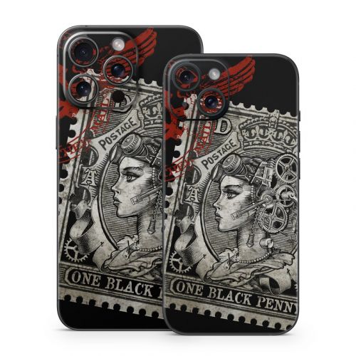 Black Penny iPhone 15 Series Skin