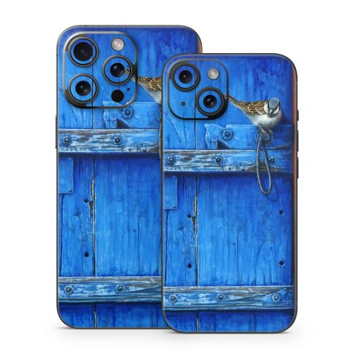Blue Door iPhone 15 Series Skin