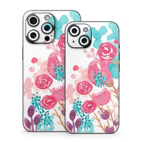 Blush Blossoms iPhone 15 Series Skin