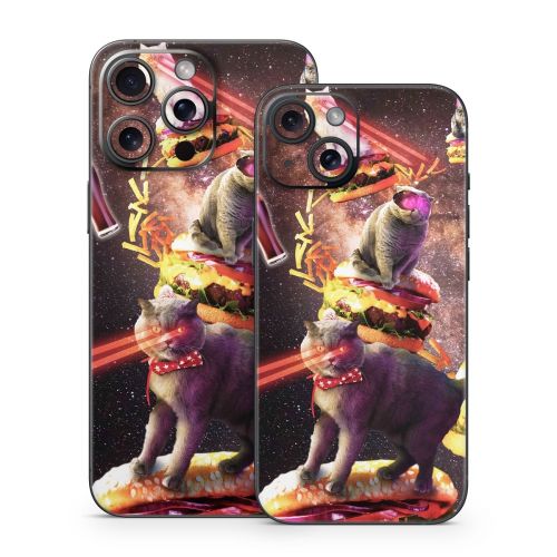 Burger Cats iPhone 15 Series Skin