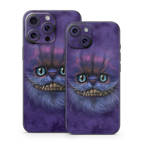Cheshire Grin iPhone 15 Series Skin