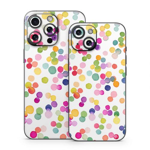 Confetti Dots iPhone 15 Series Skin