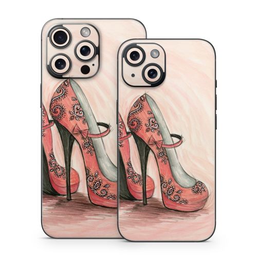 Coral Shoes iPhone 15 Series Skin