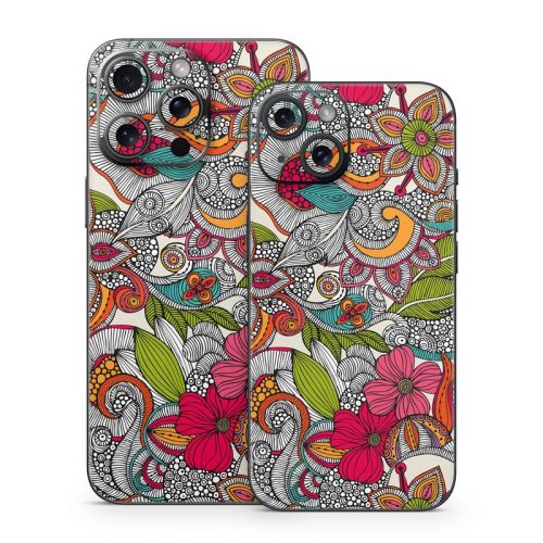 Doodles Color iPhone 15 Series Skin