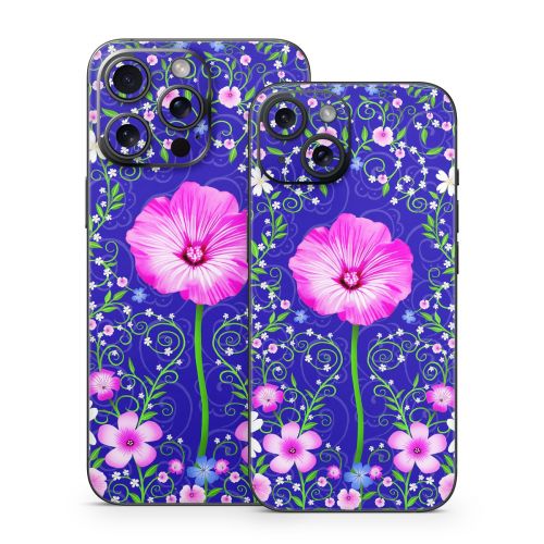 Floral Harmony iPhone 15 Series Skin