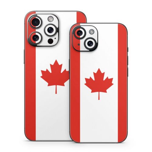 Canadian Flag iPhone 15 Series Skin
