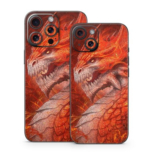 Flame Dragon iPhone 15 Series Skin