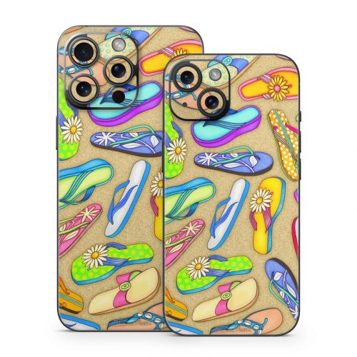 Flip Flops iPhone 15 Series Skin