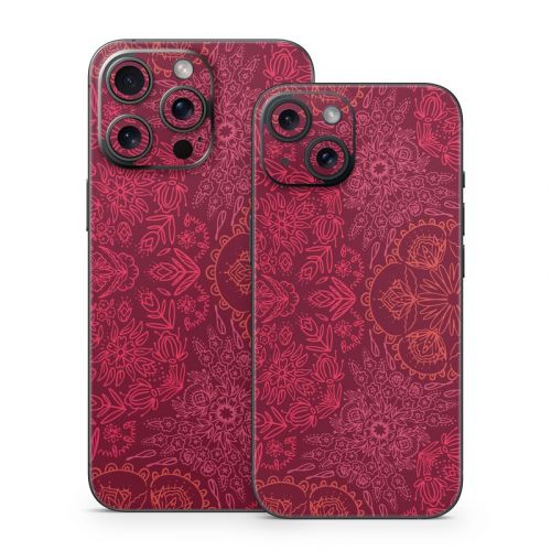 Floral Vortex iPhone 15 Series Skin