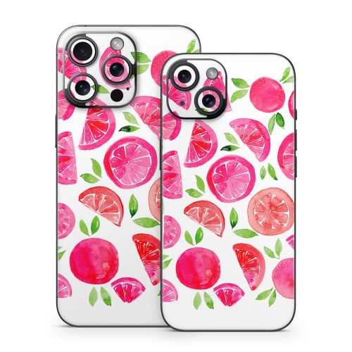 Grapefruit iPhone 15 Series Skin