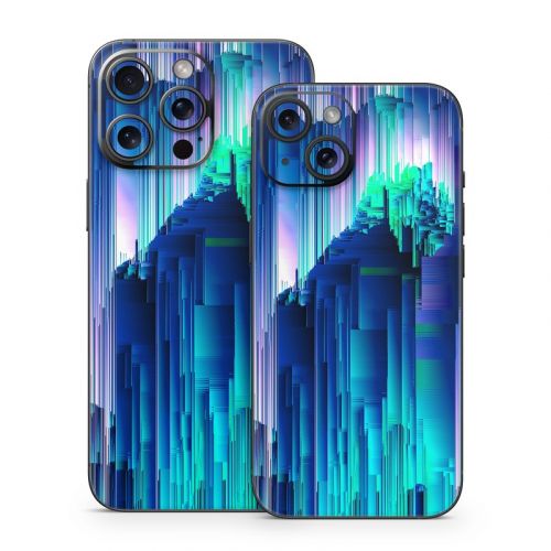Glitch Trip iPhone 15 Series Skin