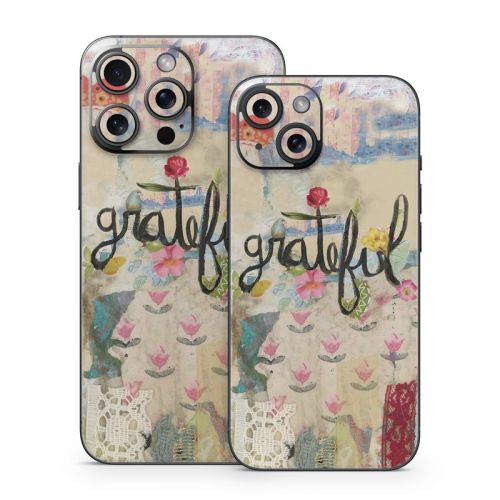 Grateful iPhone 15 Series Skin