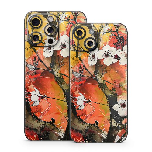 Japanese Blossoms iPhone 15 Series Skin