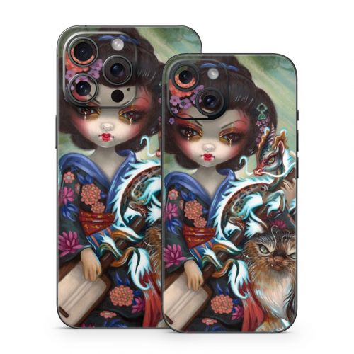 Kirin and Bakeneko iPhone 15 Series Skin
