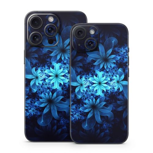 Luminous Flowers iPhone 15 Series Skin
