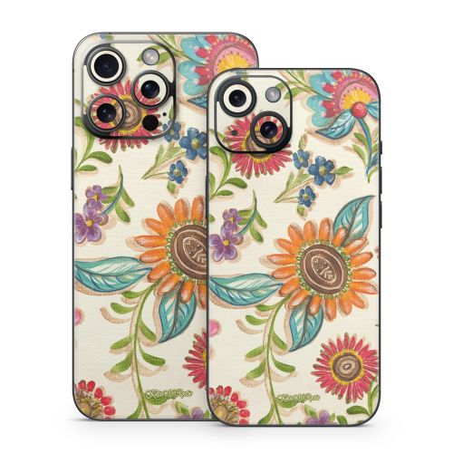 Olivia's Garden iPhone 15 Series Skin