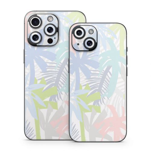 Pastel Palms iPhone 15 Series Skin