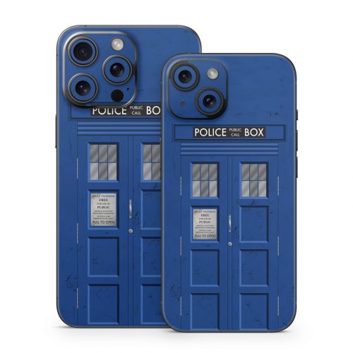Police Box iPhone 15 Series Skin