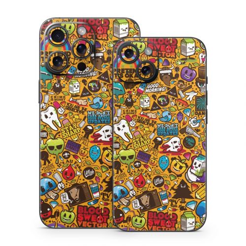 Psychedelic iPhone 15 Series Skin