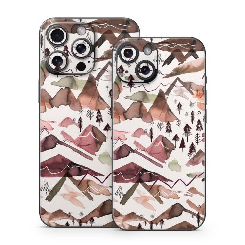 Red Mountains iPhone 15 Series Skin
