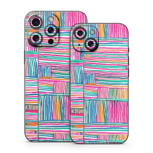 Relaxing Stripes iPhone 15 Series Skin