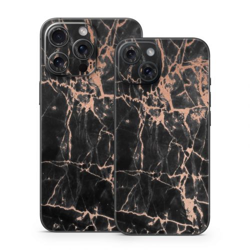 Rose Quartz Marble iPhone 15 Series Skin